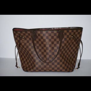 Louis Vuitton Never full Mm Red